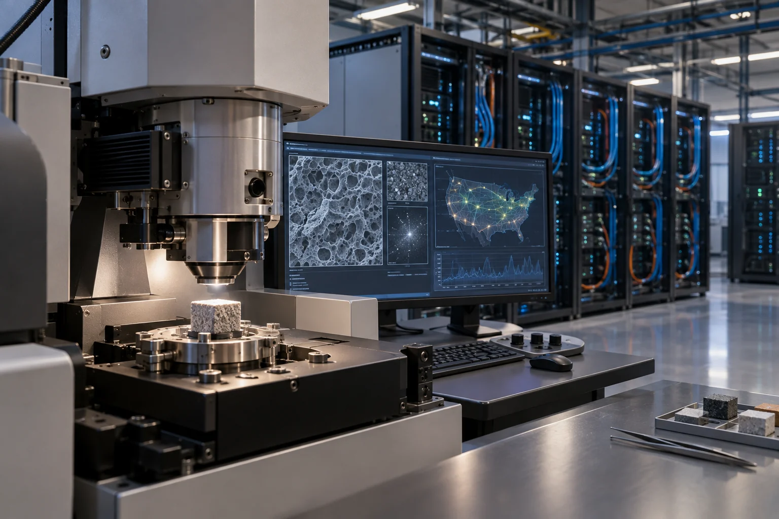 Scientific computing supporting materials and energy research.