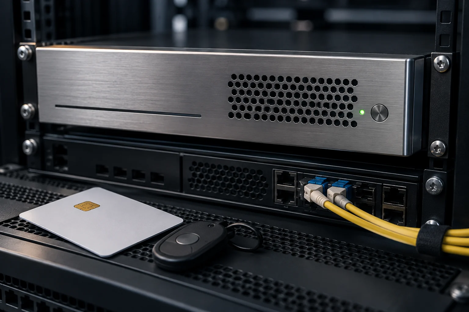 A hardware security module and authentication token.