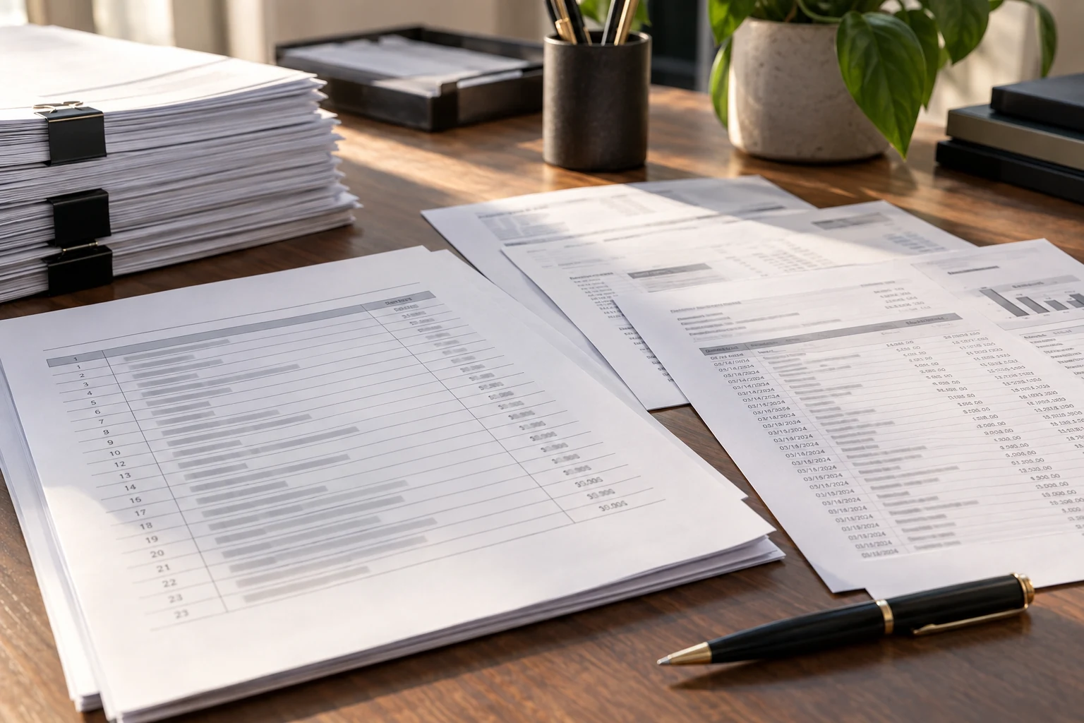 An anonymized financial investigation file with original transaction source pages and a plain review index.