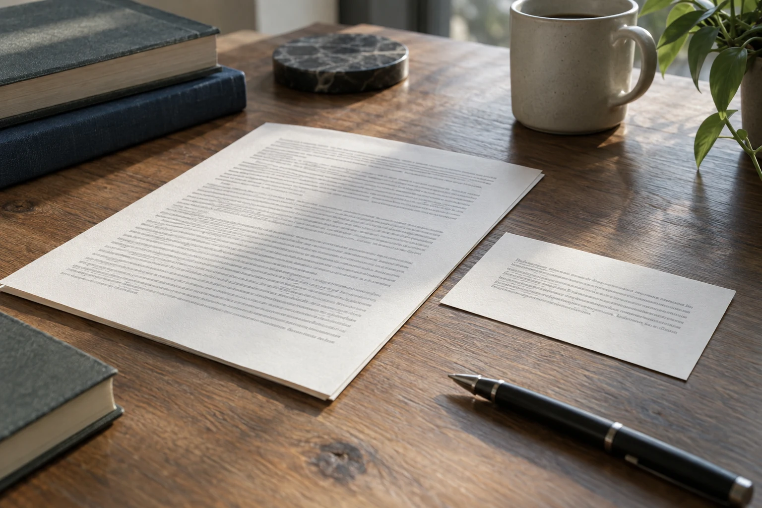 An original source passage under a clear reading guide beside its separately printed extracted sentence, all actual text softly indistinct.
